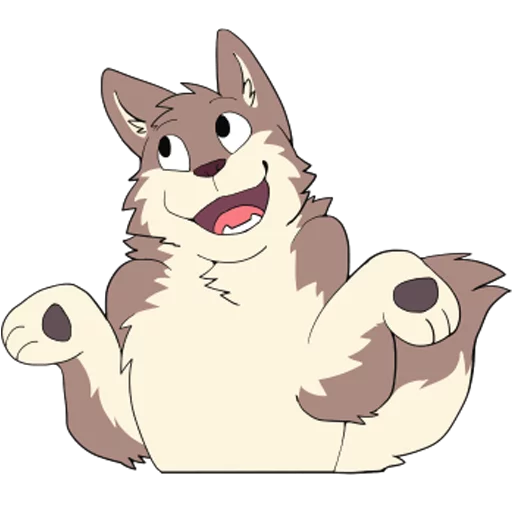 😲 Стикер «Eastern Timber Wolf» для Telegram