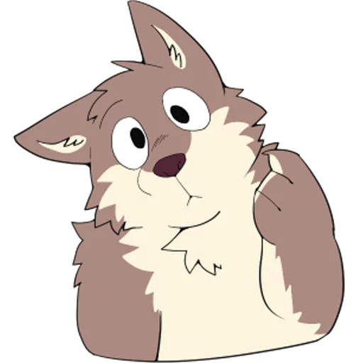 🙁 Стикер «Eastern Timber Wolf» для Telegram