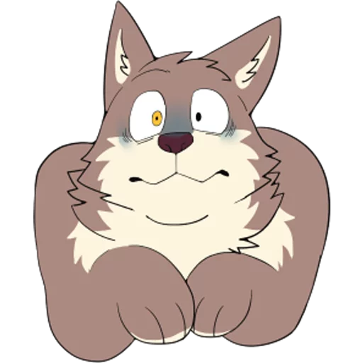 😨 Стикер «Eastern Timber Wolf» для Telegram