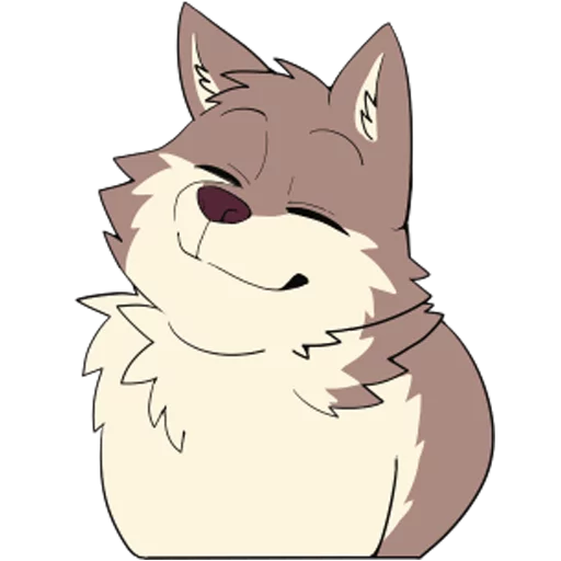 😊 Стикер «Eastern Timber Wolf» для Telegram