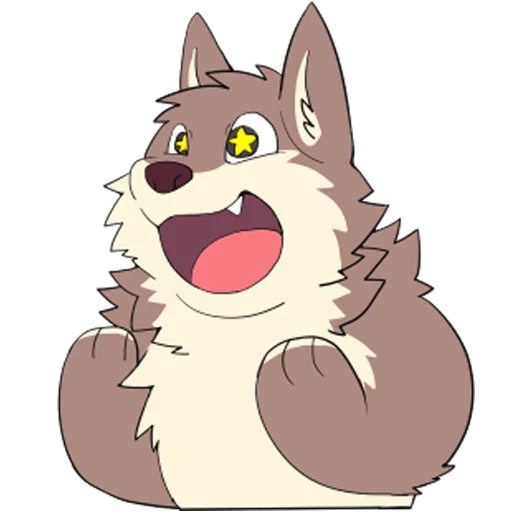 ✨ Стикер «Eastern Timber Wolf» для Telegram