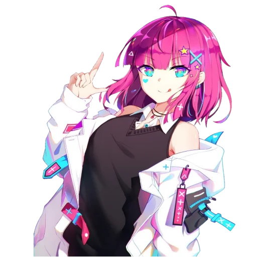 😜 Стикер «Anime» для Telegram