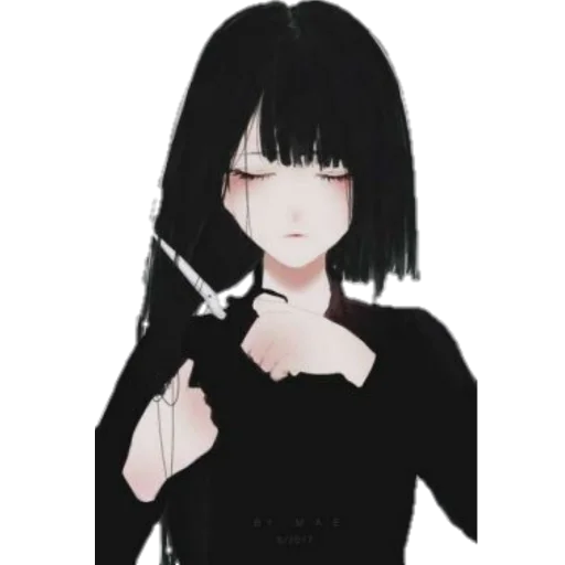 😔 Стикер «Anime» для Telegram