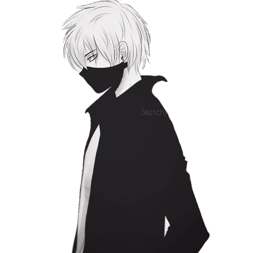 😷 Стикер «Anime» для Telegram