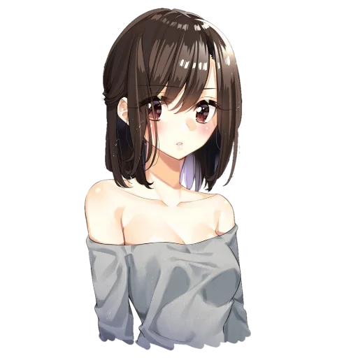 😶 Стикер «Anime» для Telegram