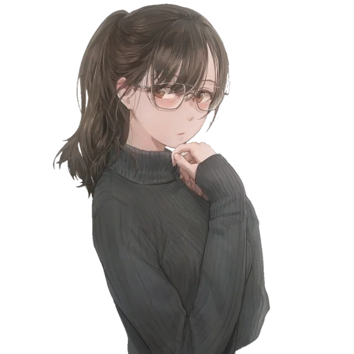 🤔 Стикер «Anime» для Telegram