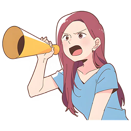 📣 Стикер «Тяночка Джейн» для Telegram