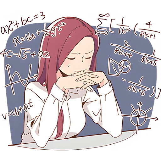 🤔 Стикер «Тяночка Джейн» для Telegram