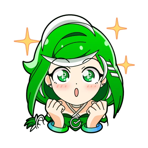 🤩 Стикер «Сбертян» для Telegram