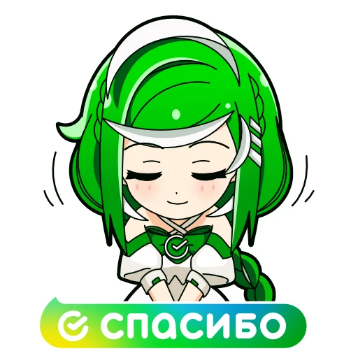 ☺️ Стикер «Сбертян» для Telegram