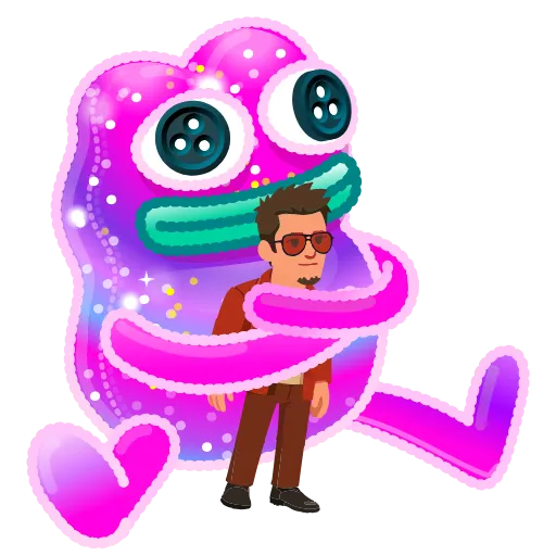 🫂 Стикер «MRKT» для Telegram