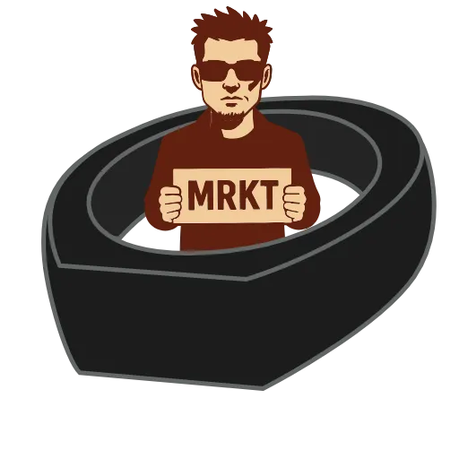 😀 Стикер «MRKT» для Telegram