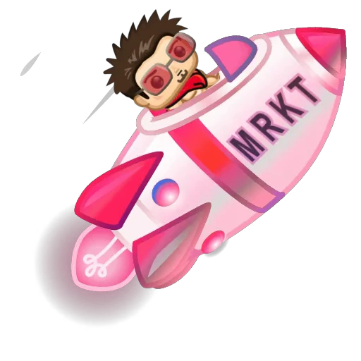 🚀 Стикер «MRKT» для Telegram