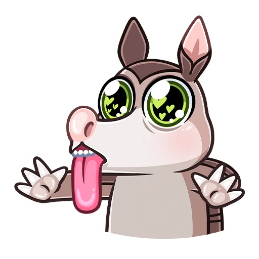 🤩 Стикер «Броненосец Тёма» для Telegram
