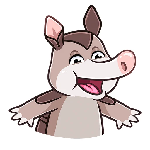 🌟 Стикер «Броненосец Тёма» для Telegram