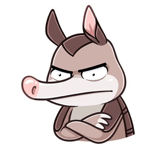 😑 Стикер «Броненосец Тёма» для Telegram