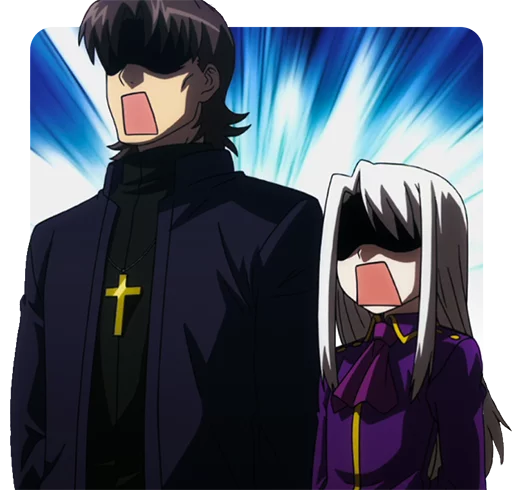 😱 Стикер «TYPE MOON?Carnival Phantasm01» для Telegram