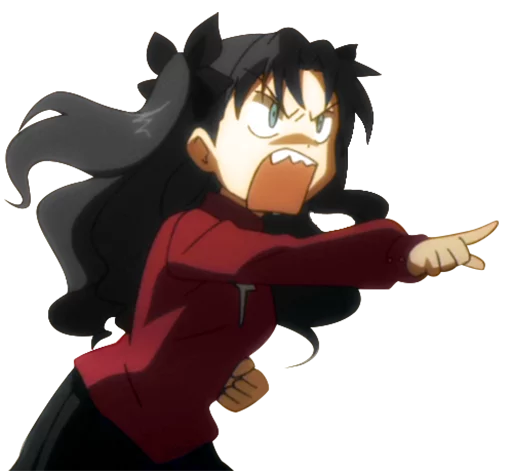 😠 Стикер «TYPE MOON?Carnival Phantasm01» для Telegram