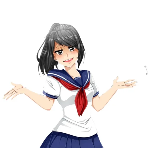 😰 Стикер «Ayano chan» для Telegram