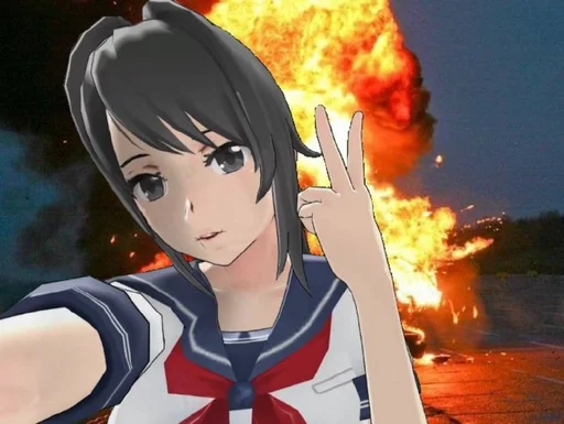 💥 Стикер «Ayano chan» для Telegram