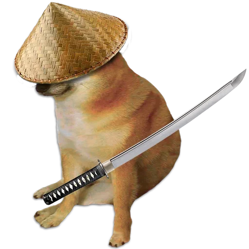 🗡 Стикер «Cheems» для Telegram