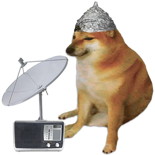 🧠 Стикер «Cheems» для Telegram