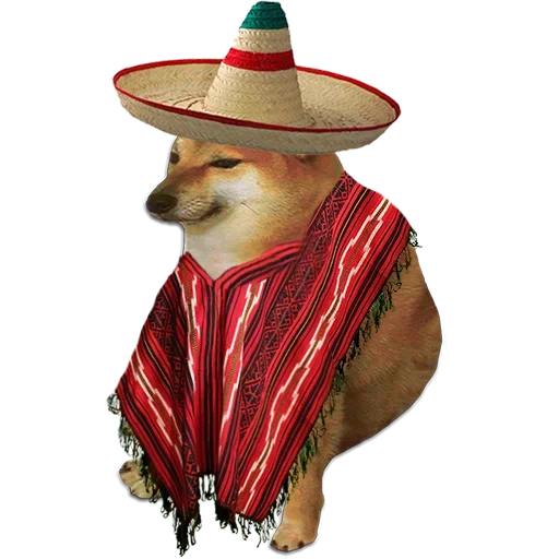 🇲🇽 Стикер «Cheems» для Telegram