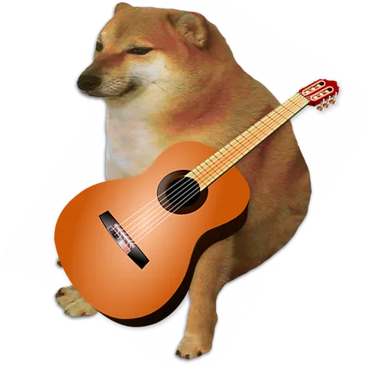 🎸 Стикер «Cheems» для Telegram