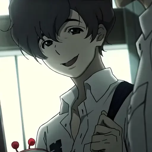 😀 Стикер «Zankyou no Terror» для Telegram