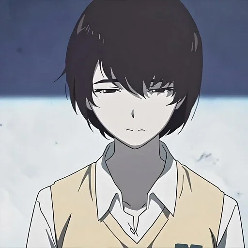 🥺 Стикер «Zankyou no Terror» для Telegram