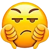 Стикер 47 Memoji #emoji #cute #memes