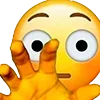 Стикер 45 Memoji #emoji #cute #memes