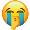 Стикер 14 Memoji #emoji #cute #memes