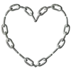 Стикер 36 Black Heart #color #black #white