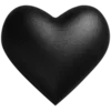 Стикер 5 Black Heart #color #black #white