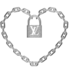 Стикер 35 Black Heart #color #black #white