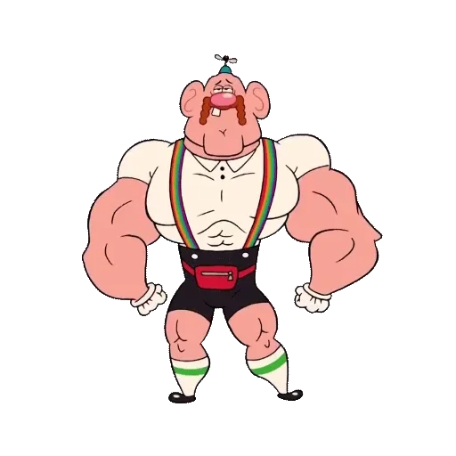 💪 Стикер «U grandpa» для Telegram