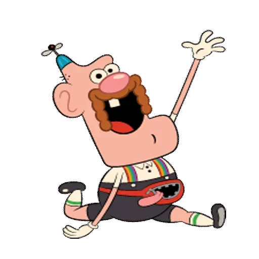 🤚 Стикер «U grandpa» для Telegram