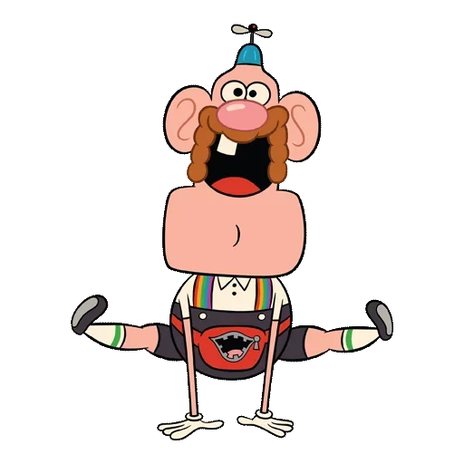 🤸‍♀️ Стикер «U grandpa» для Telegram