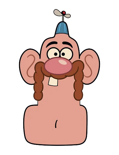 🙂 Стикер «U grandpa» для Telegram