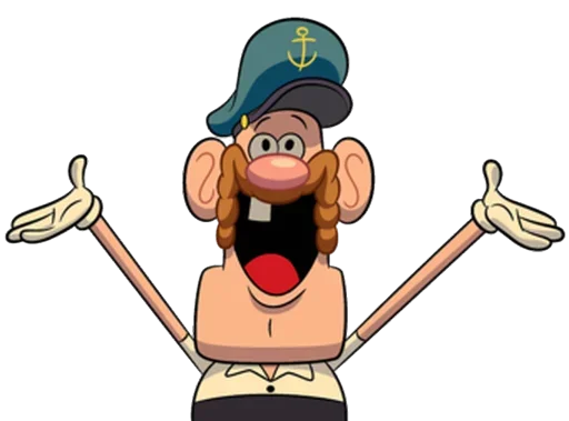 ⚓️ Стикер «U grandpa» для Telegram