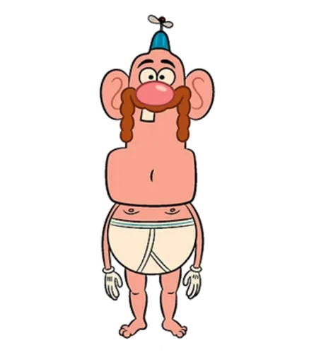 👨 Стикер «U grandpa» для Telegram