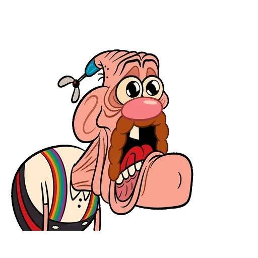 😵 Стикер «U grandpa» для Telegram