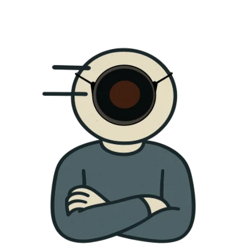 😎 Стикер «Спутник» для Telegram