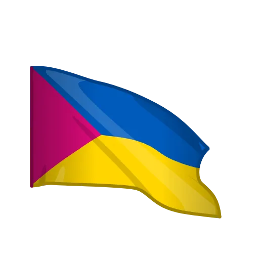 🇺🇦 Эмодзи «Прапори від» для Telegram