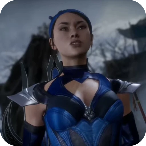 🫐 Стикер «Kitana» для Telegram