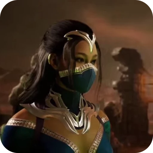 🫐 Стикер «Kitana» для Telegram
