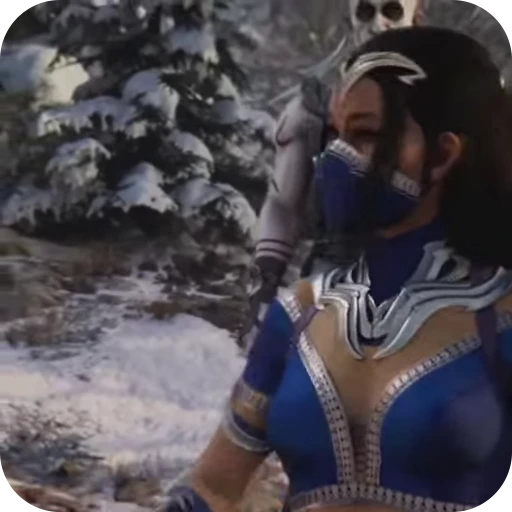🫐 Стикер «Kitana» для Telegram