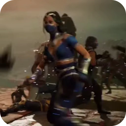 🫐 Стикер «Kitana» для Telegram