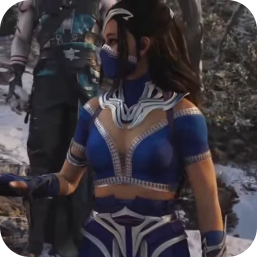 🫐 Стикер «Kitana» для Telegram